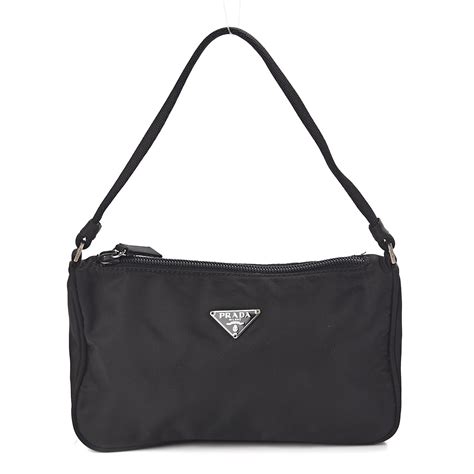 prada nylon pochette|prada nylon bag.